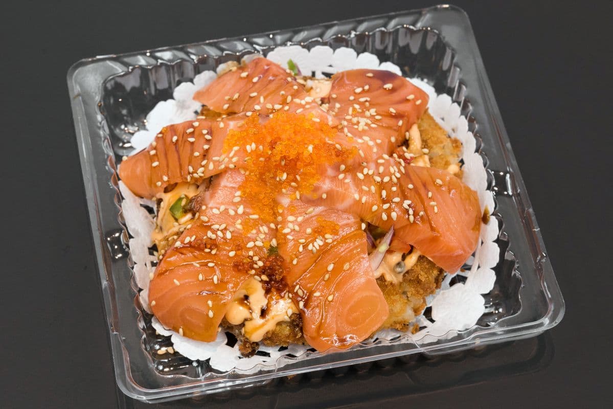 Salmon Sushi Pizza