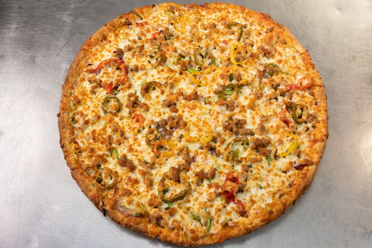 21. Large Vegetarian Spicy Mexican (Hot)