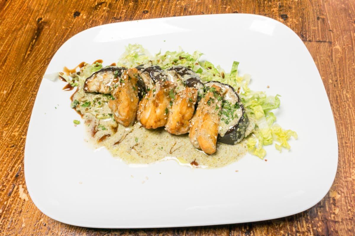 Halloumi Eggplant