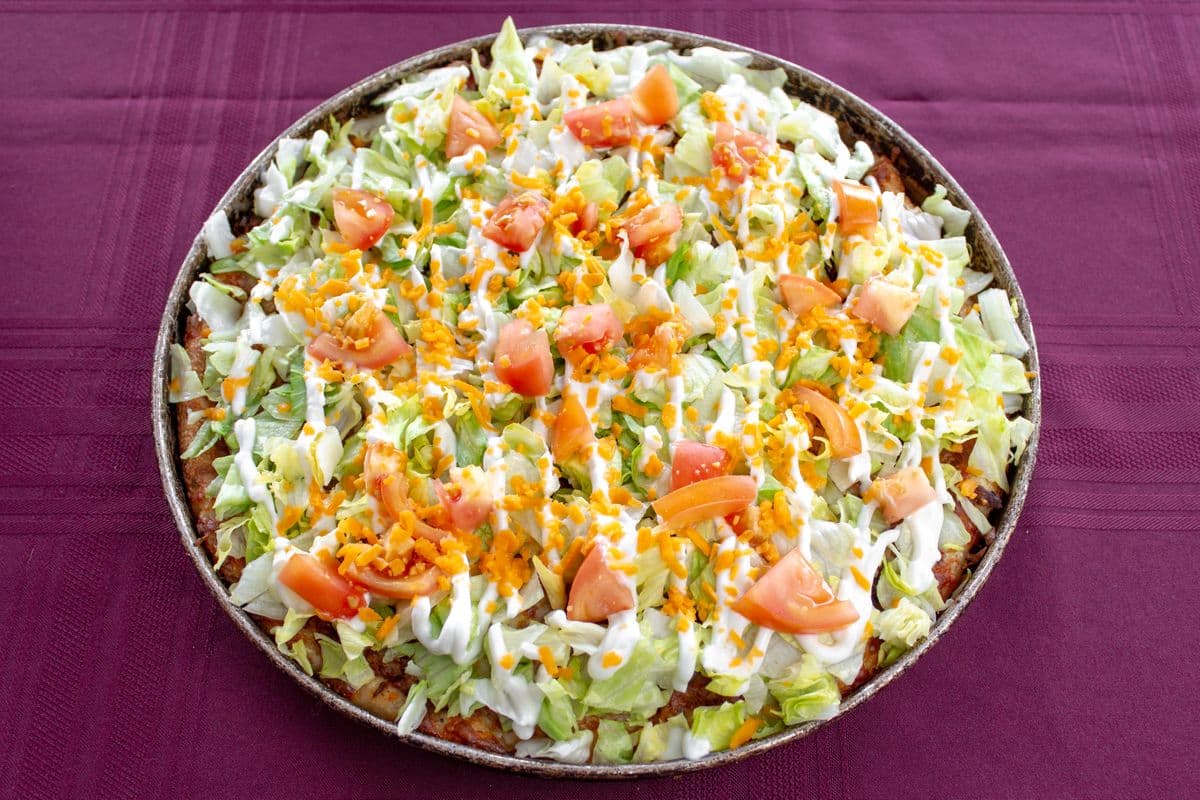14" Super Taco Pizza