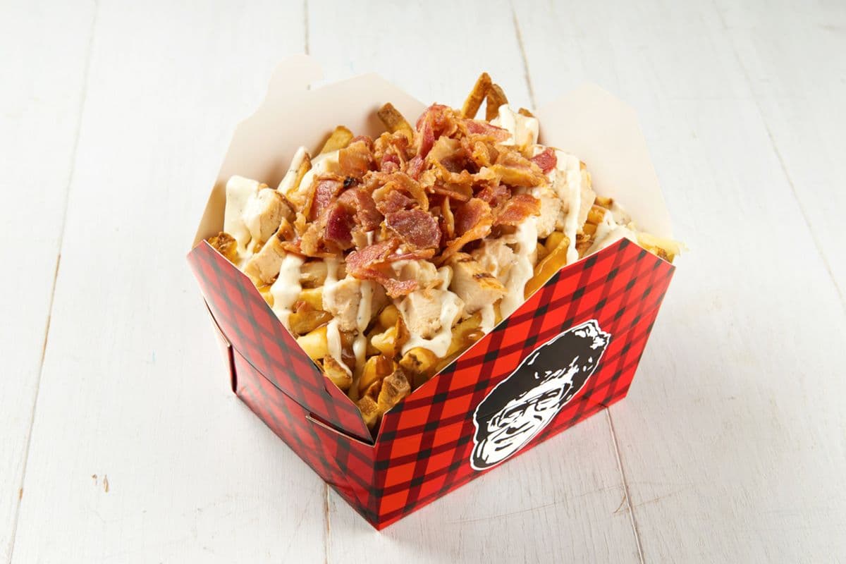 Chicken Bacon Ranch Poutine