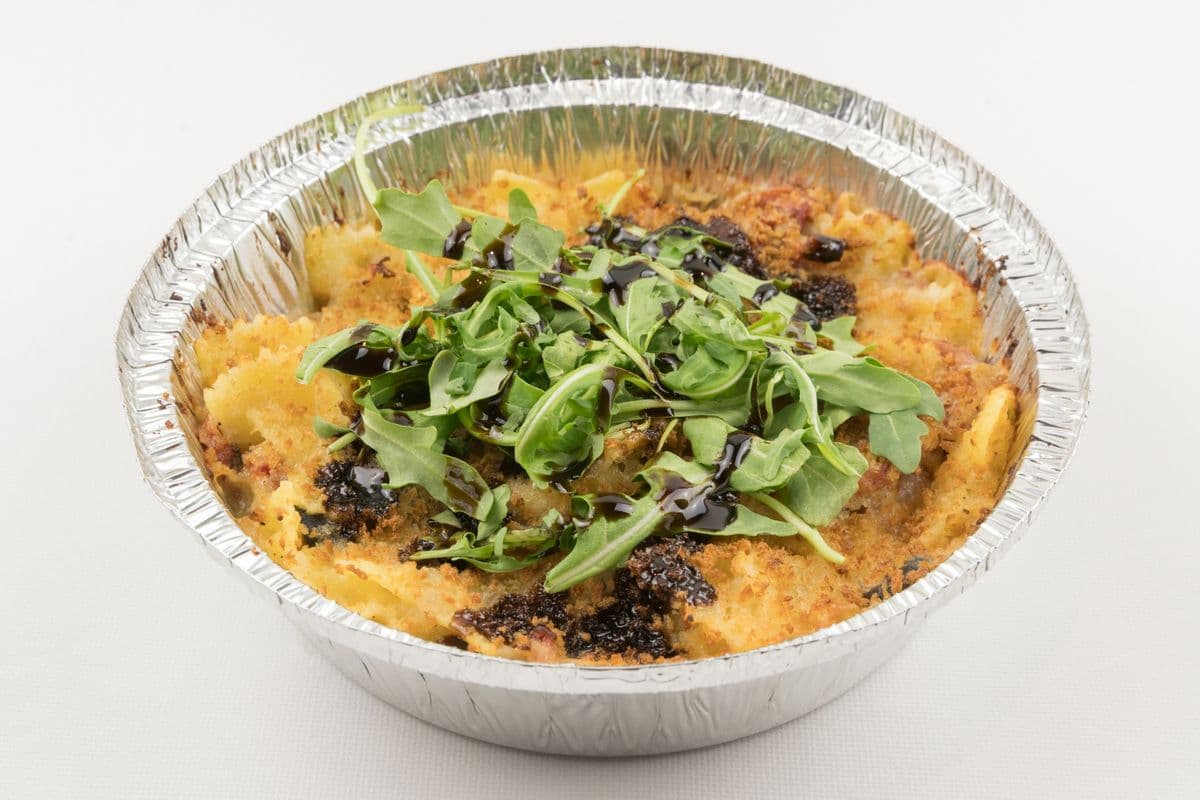 Moderate Italian Sausage Mac and Cheese Pasta