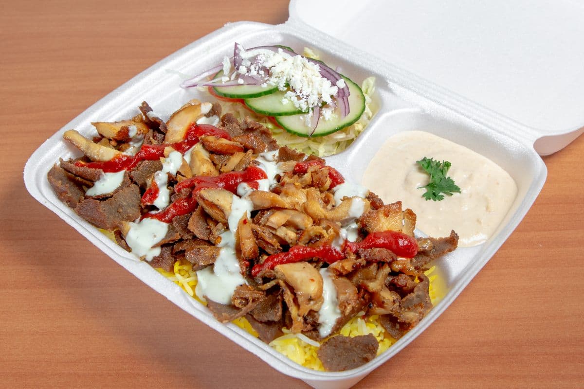 Beef Shawarma Platter