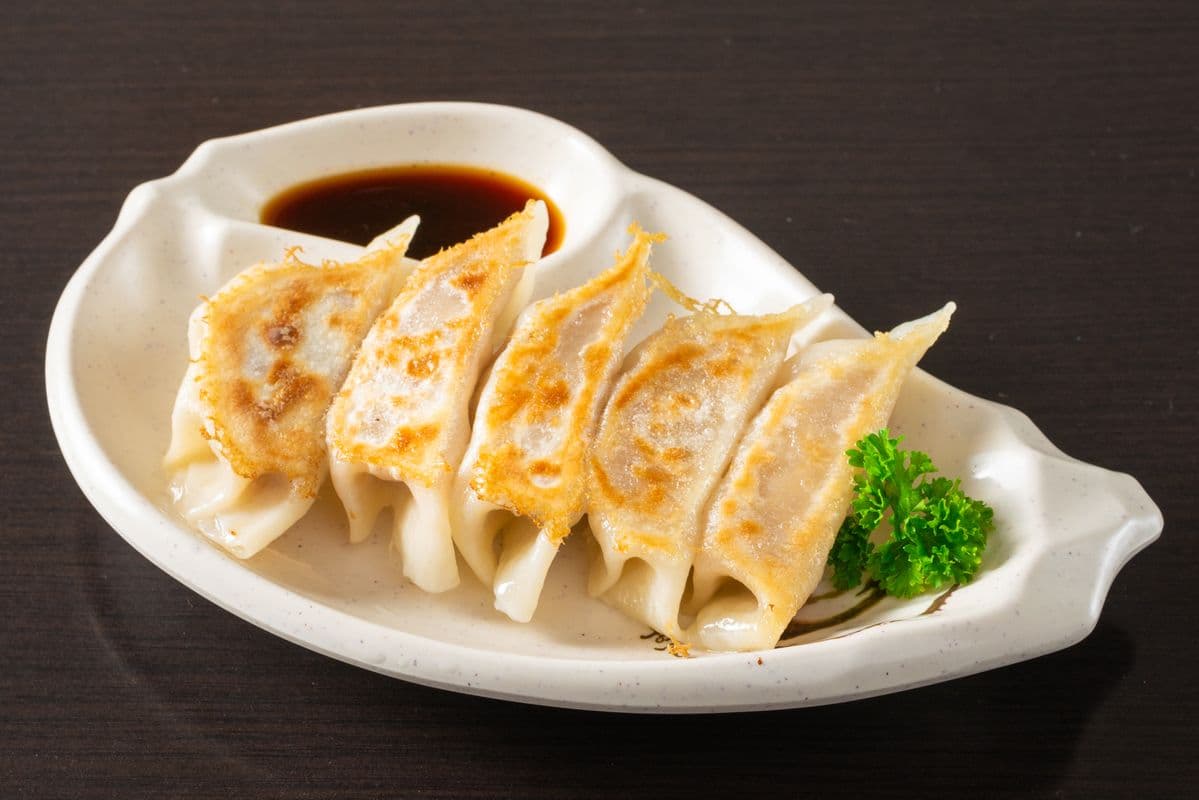 Pan-Fried Dumplings (Gyoza)