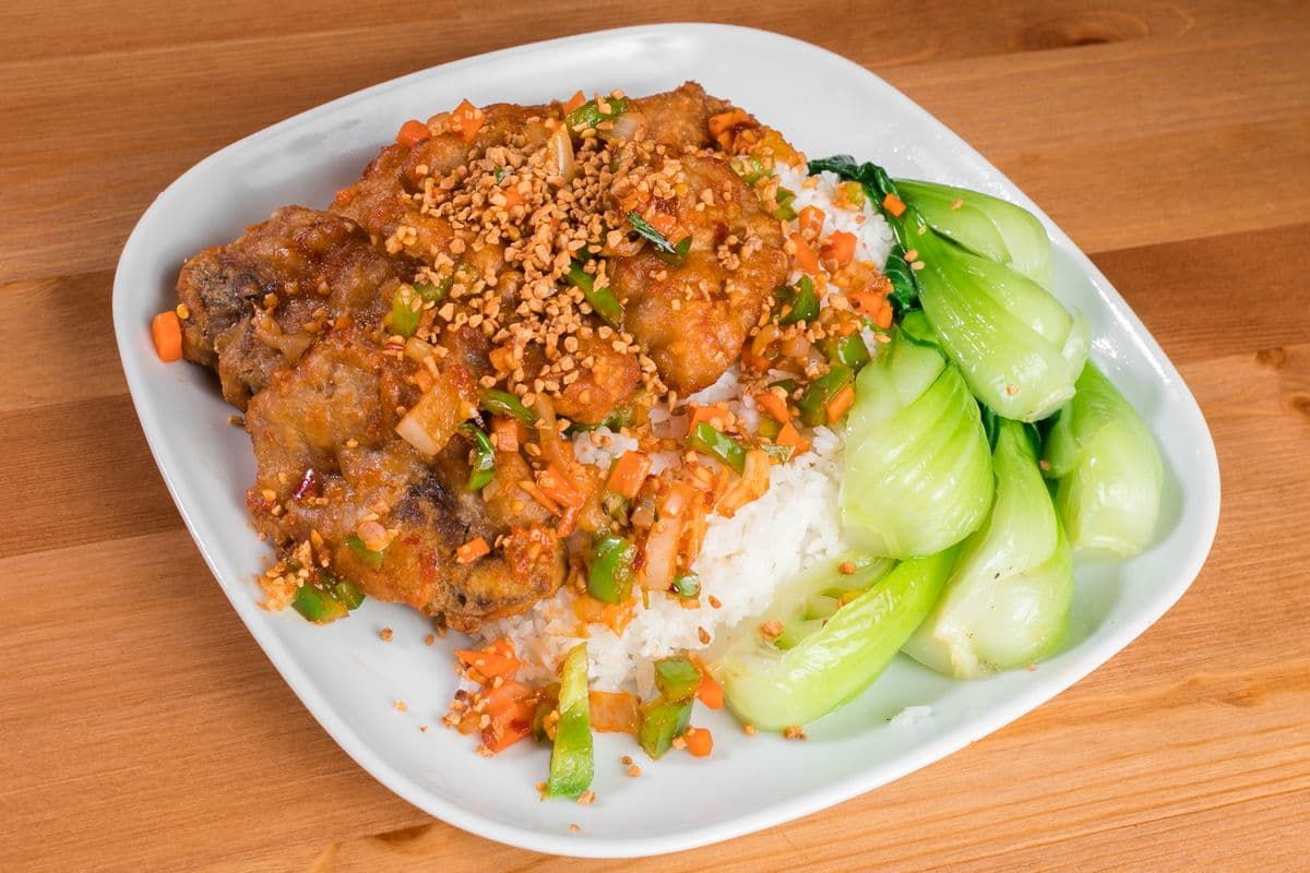 K2. Salt and Pepper Pork Chop
