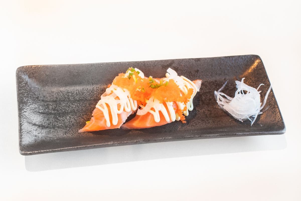 Snow Salmon Nigiri