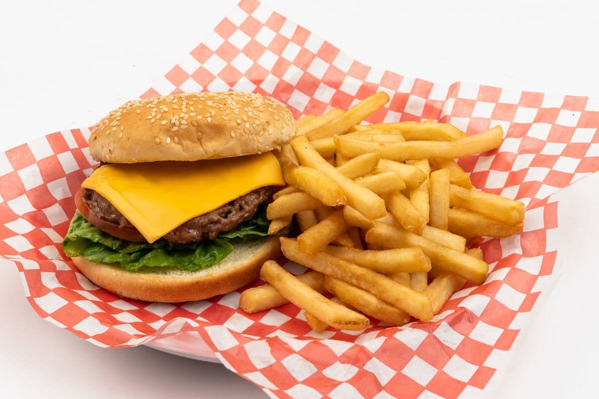 Cheeseburger and Fries