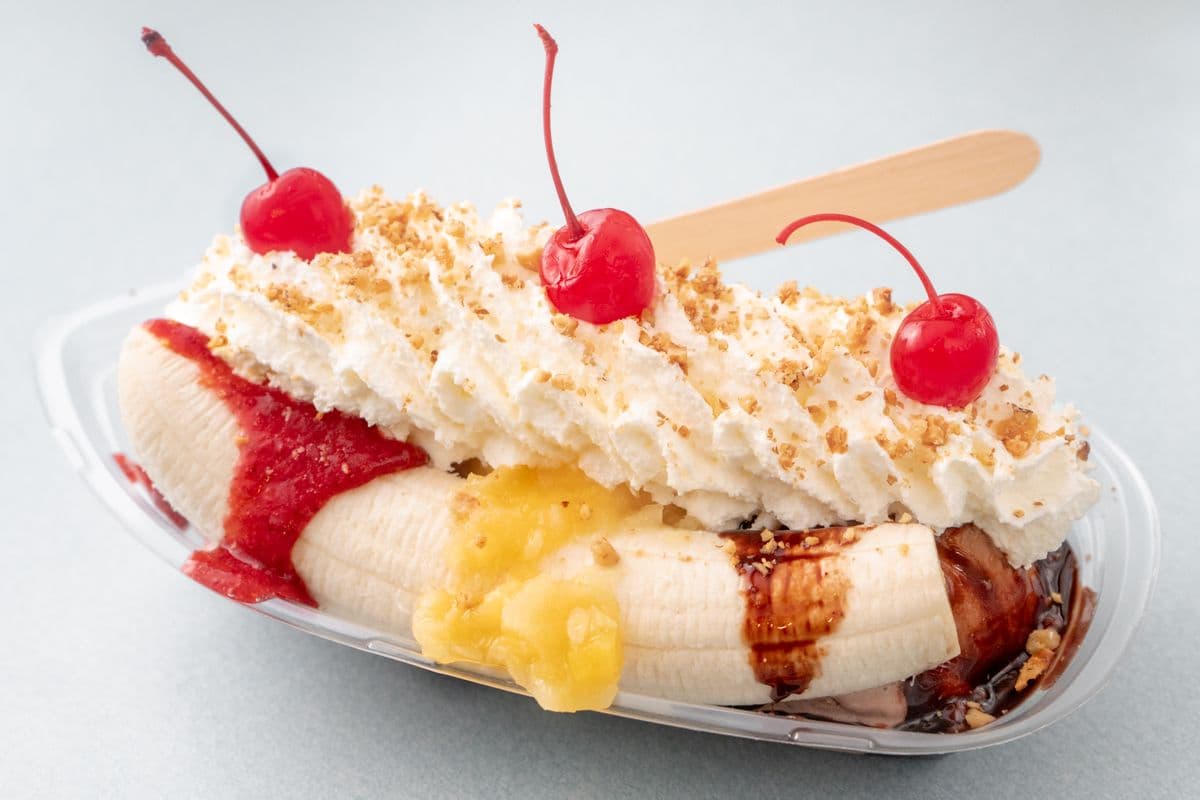 Banana Split Sundae