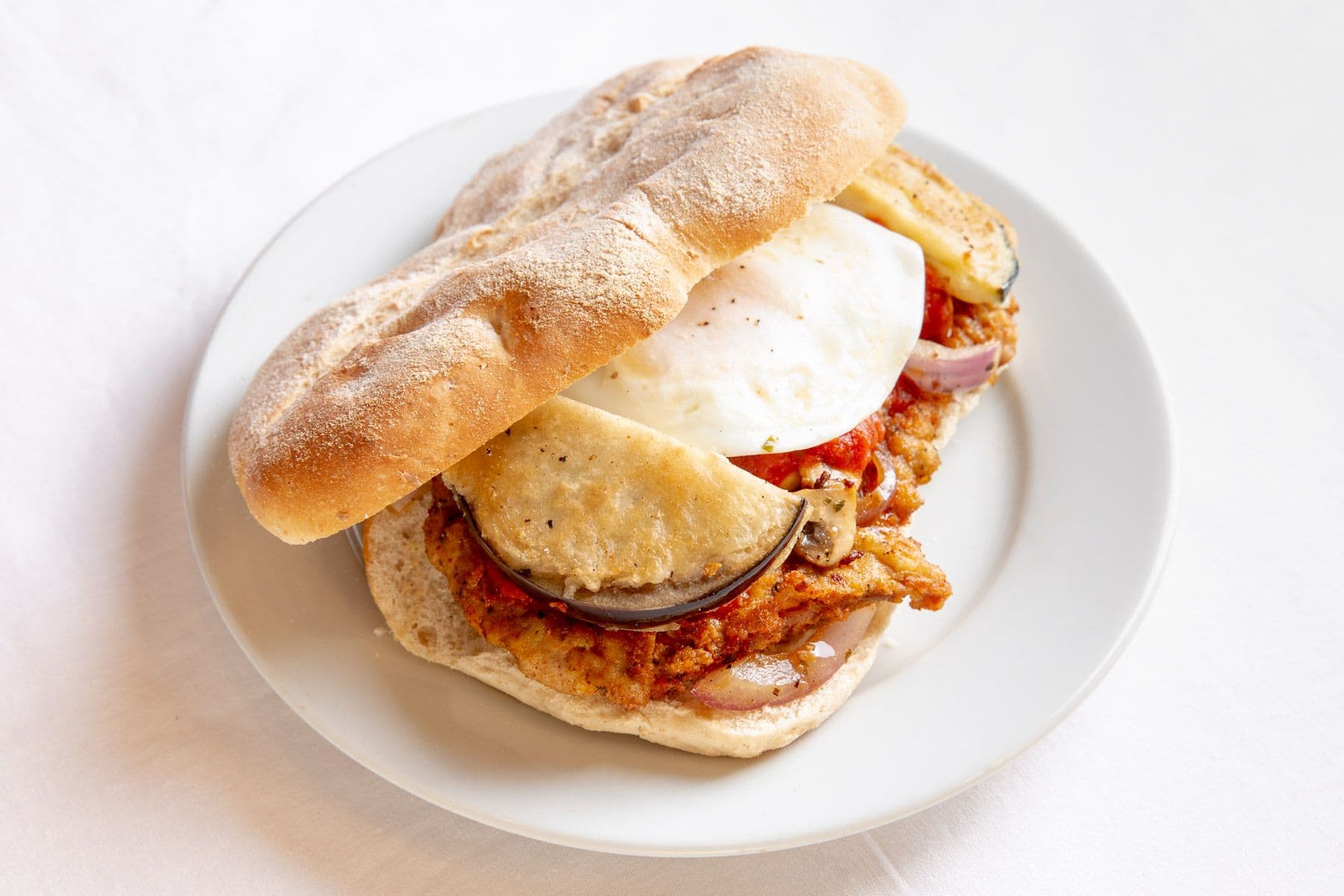 3. The Bismark Pork Schnitzel Sandwich