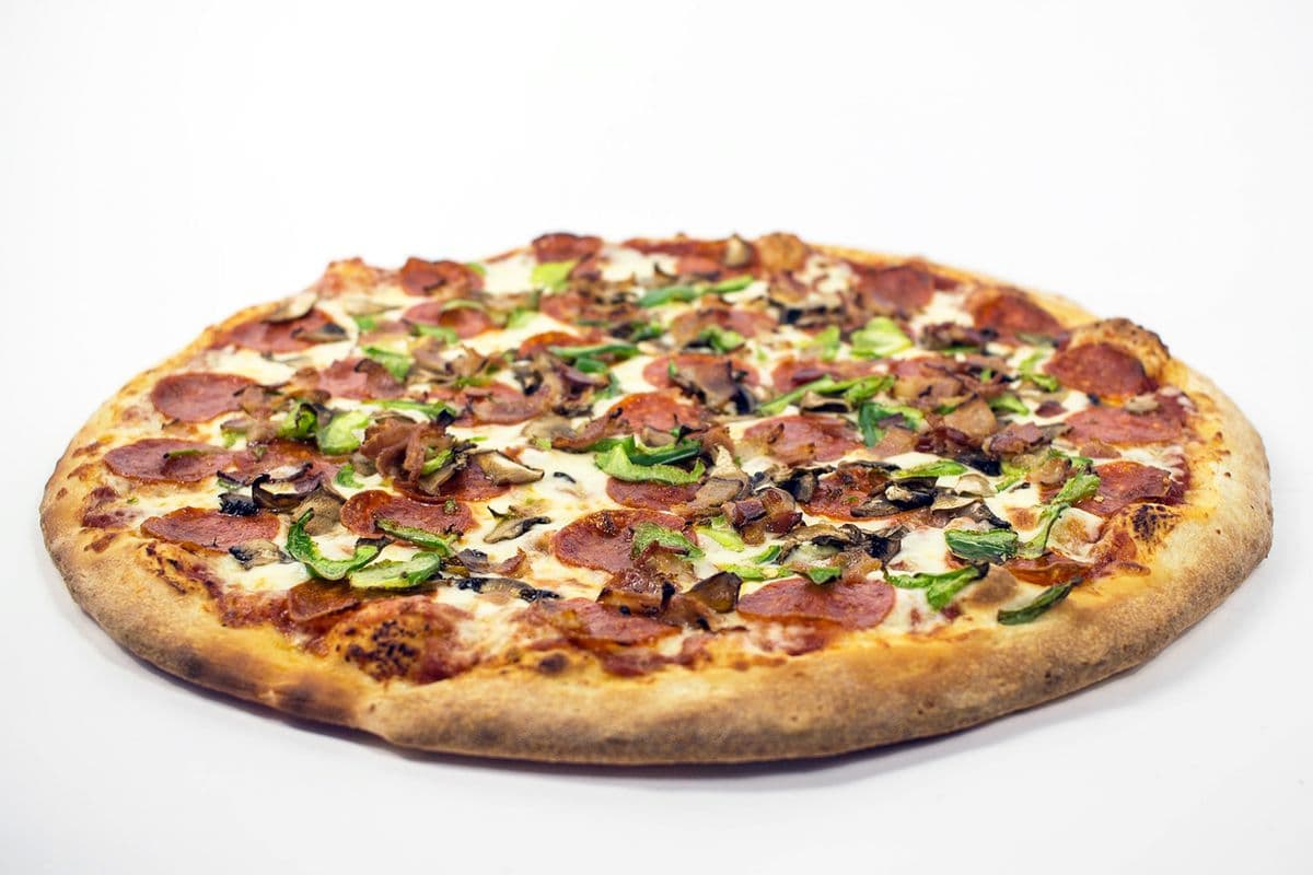 Medium The Sicilian Works Pizza