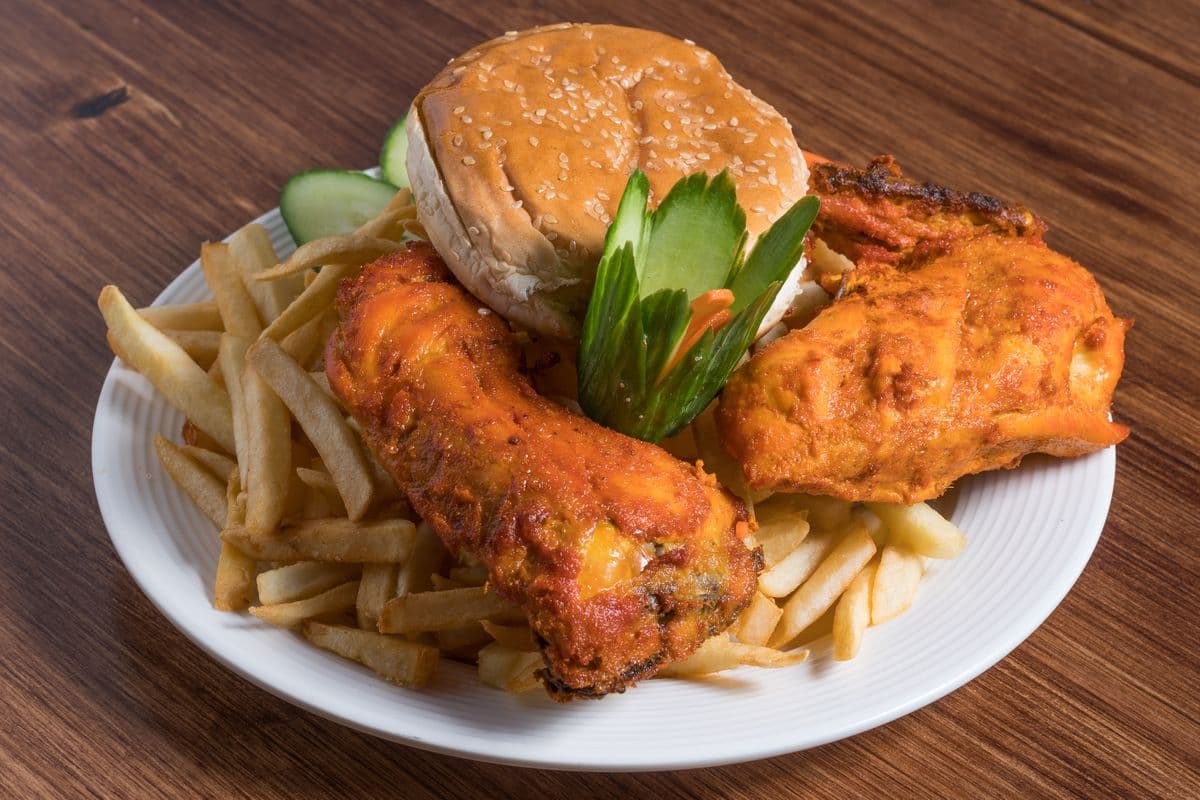 Half Chargha with Fries