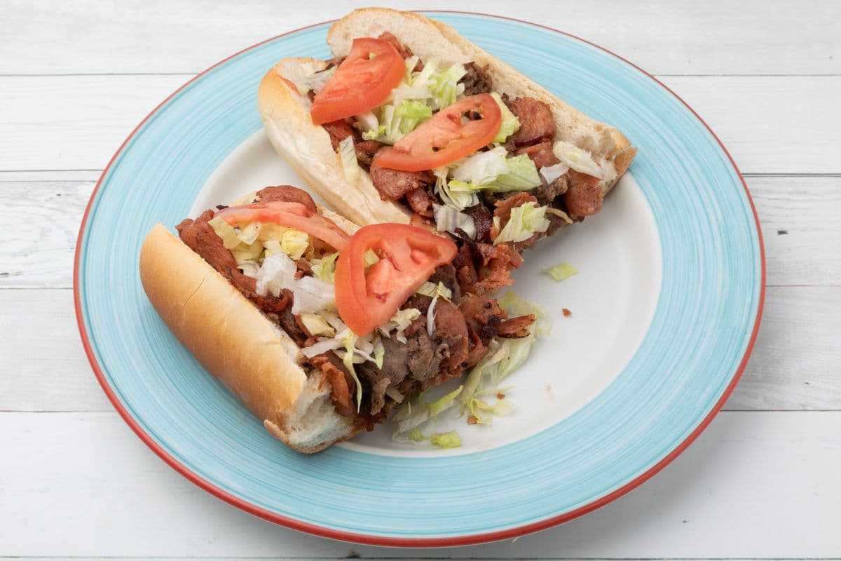 Sous-marin 10'' au steak et pepperoni / 10" Steak and Pepperoni Submarine