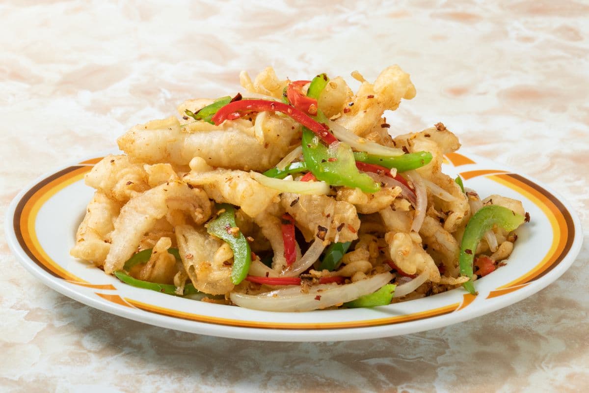 87. Salt and Pepper Squid (Hot)