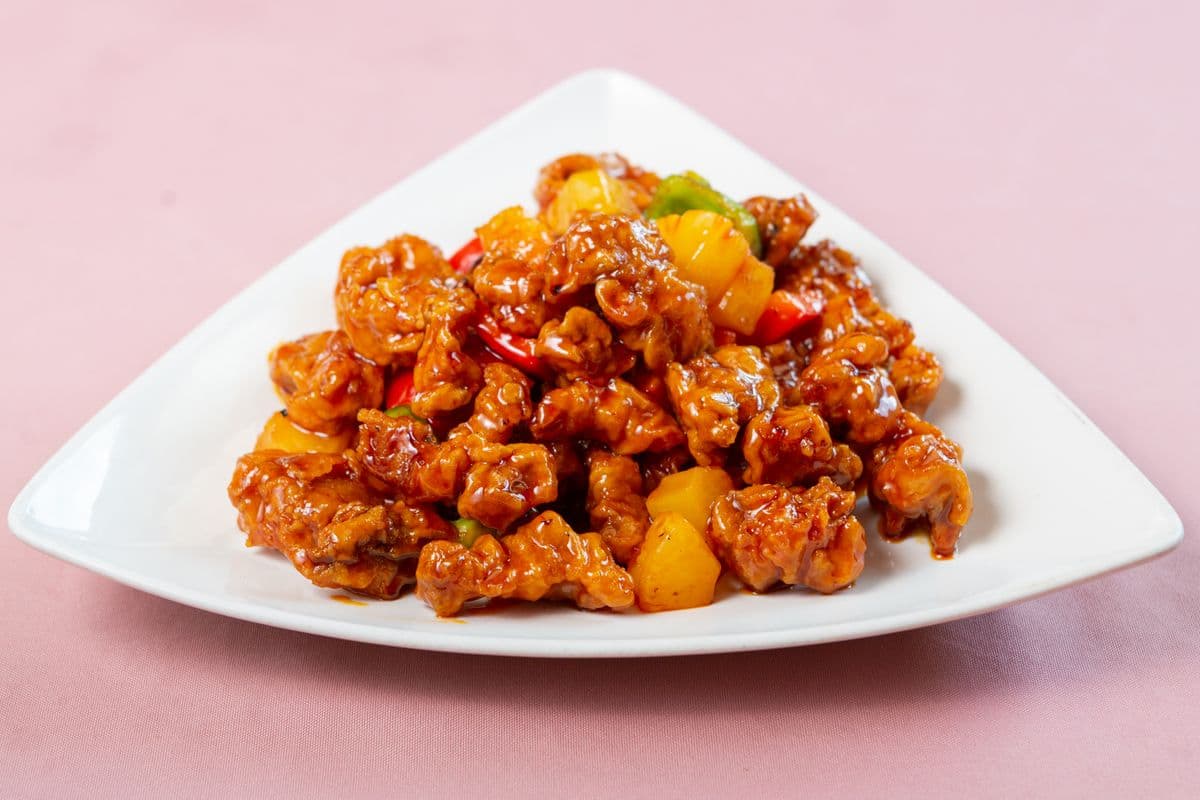 68. Pineapple Sweet-and-Sour Pork