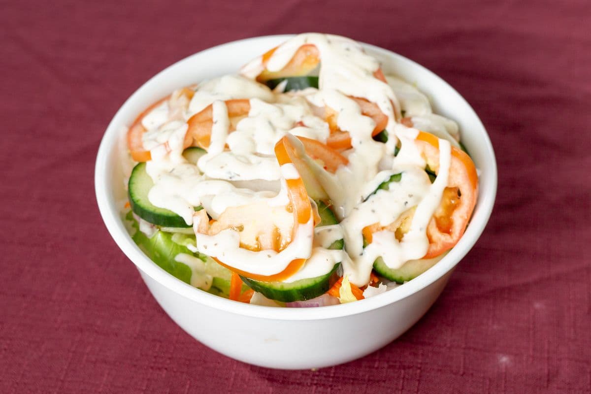 Garden Salad with Ranch
