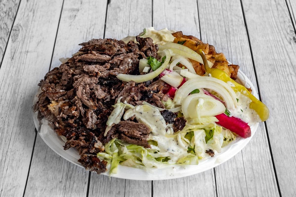 Plat de Amir Combo Taouk Shawarma / Amir Combo Taouk Shawarma Plate