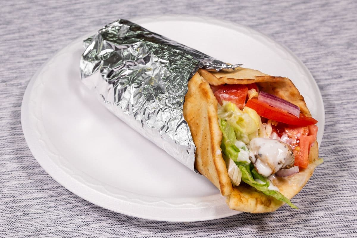 Chicken Souvlaki Pita