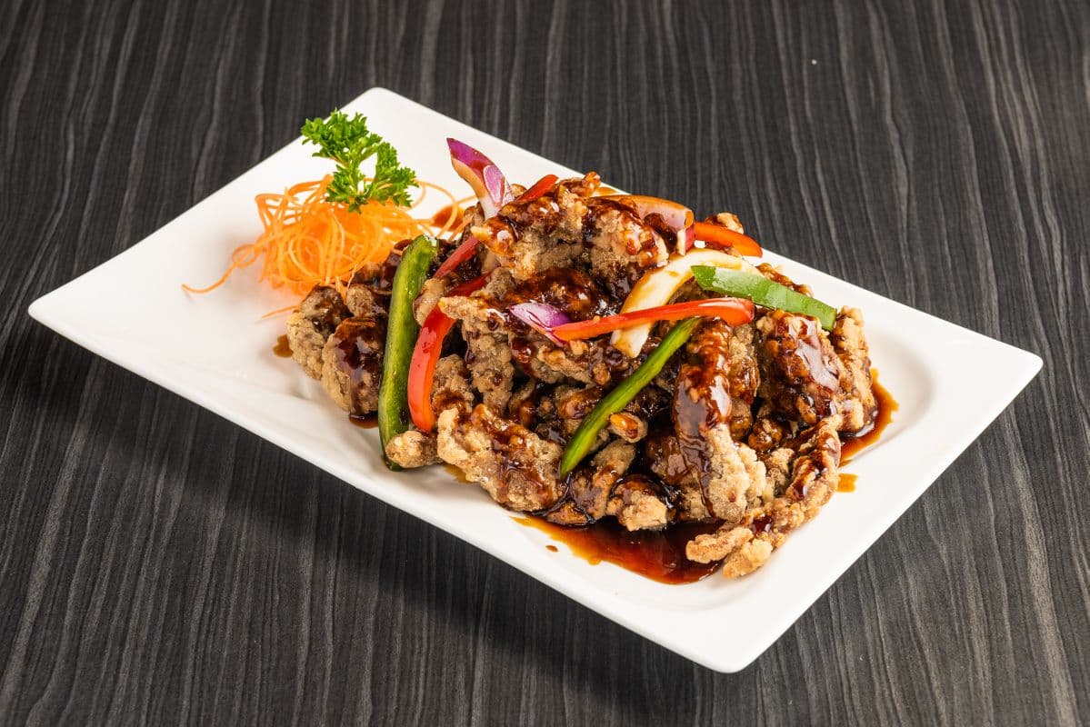 Crispy Honey Ginger Beef