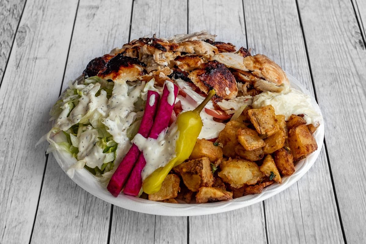 Assiette Pita Shish Taouk / Pita Shish Taouk Plate