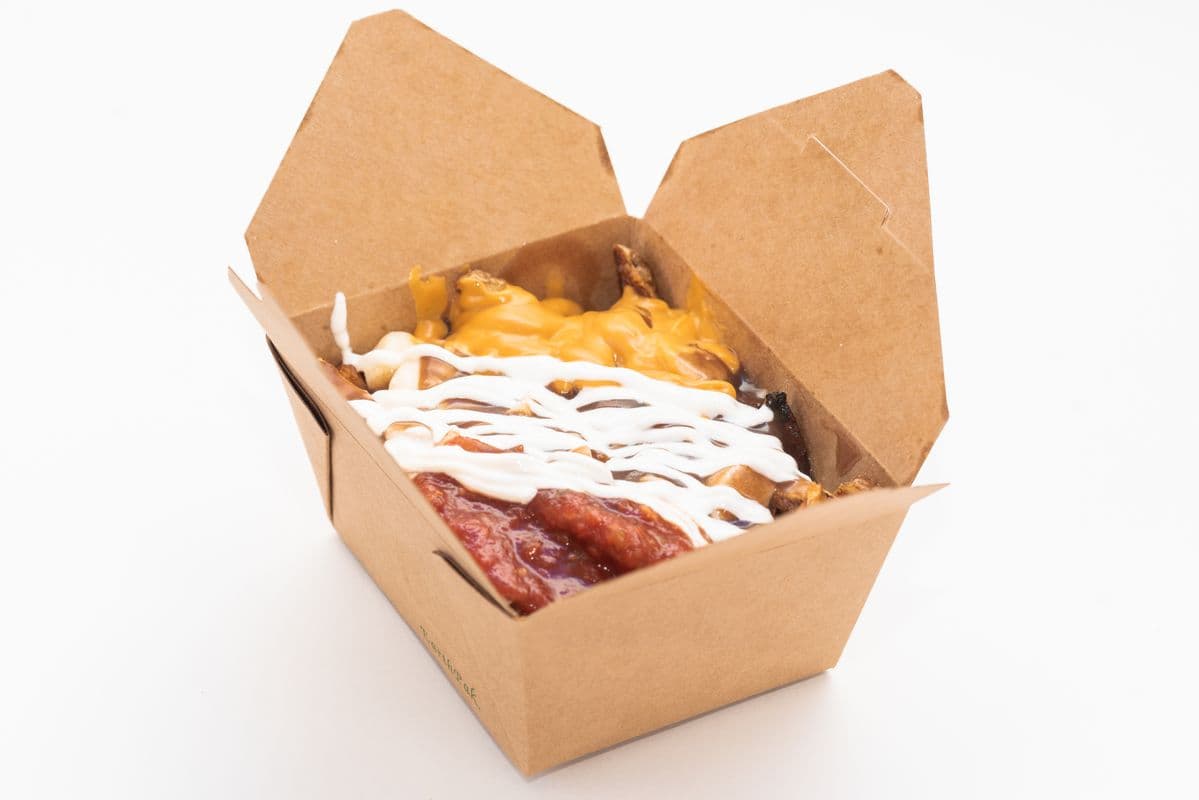 Small Vegetarian Nacho Poutine