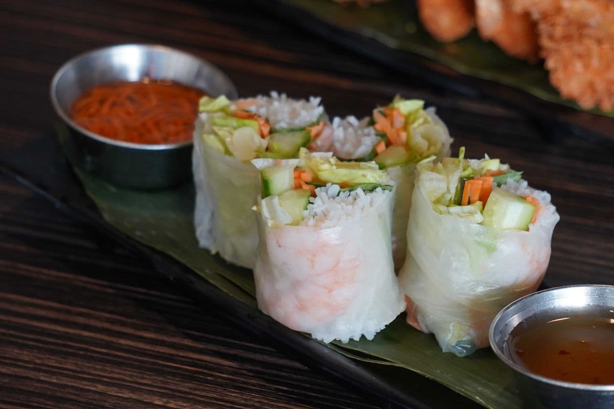 Shrimp Salad Fresh Rolls