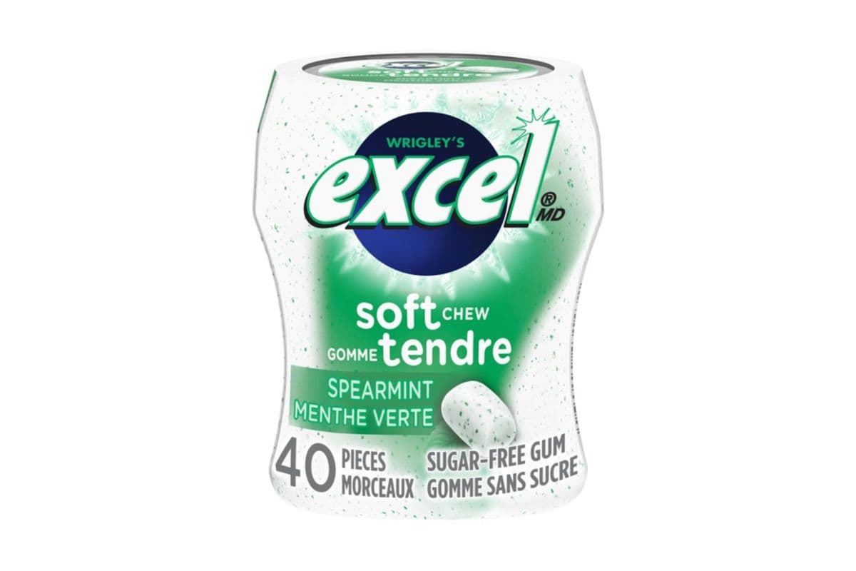 Excel Soft Chew Spearmint (40 pieces)