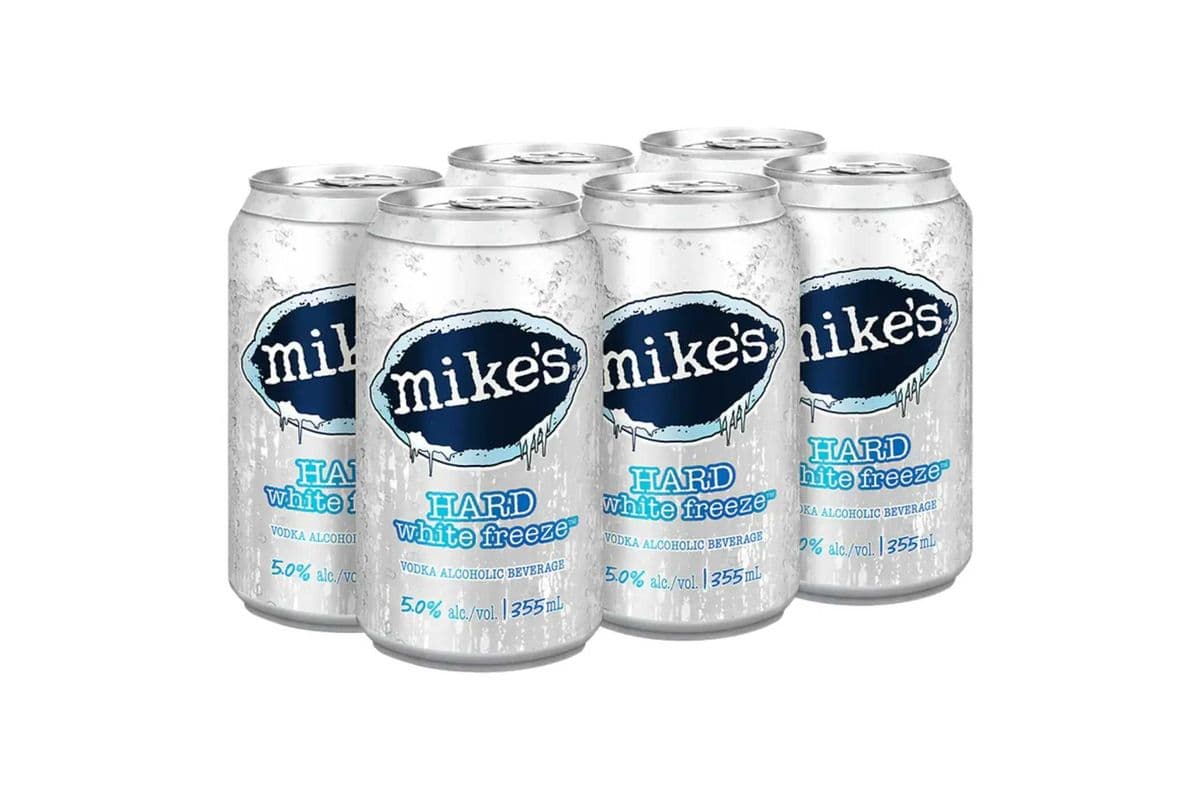 Mike's Hard White Freeze (6 x 355 ml Cans)
