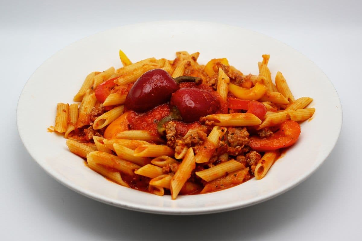 Sausage & Peppers Arrabbiata