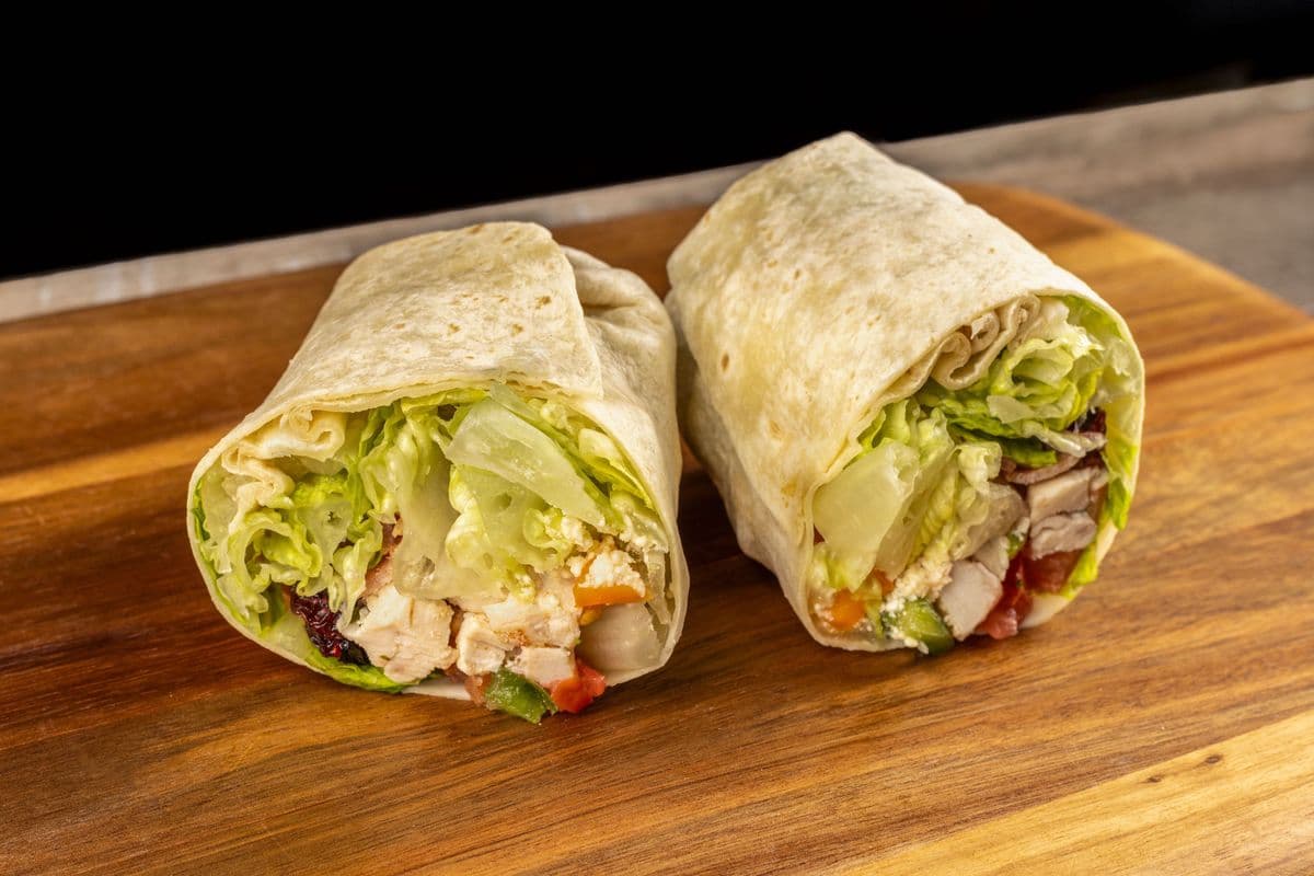 Chicken Caesar Wrap (830 Cal)