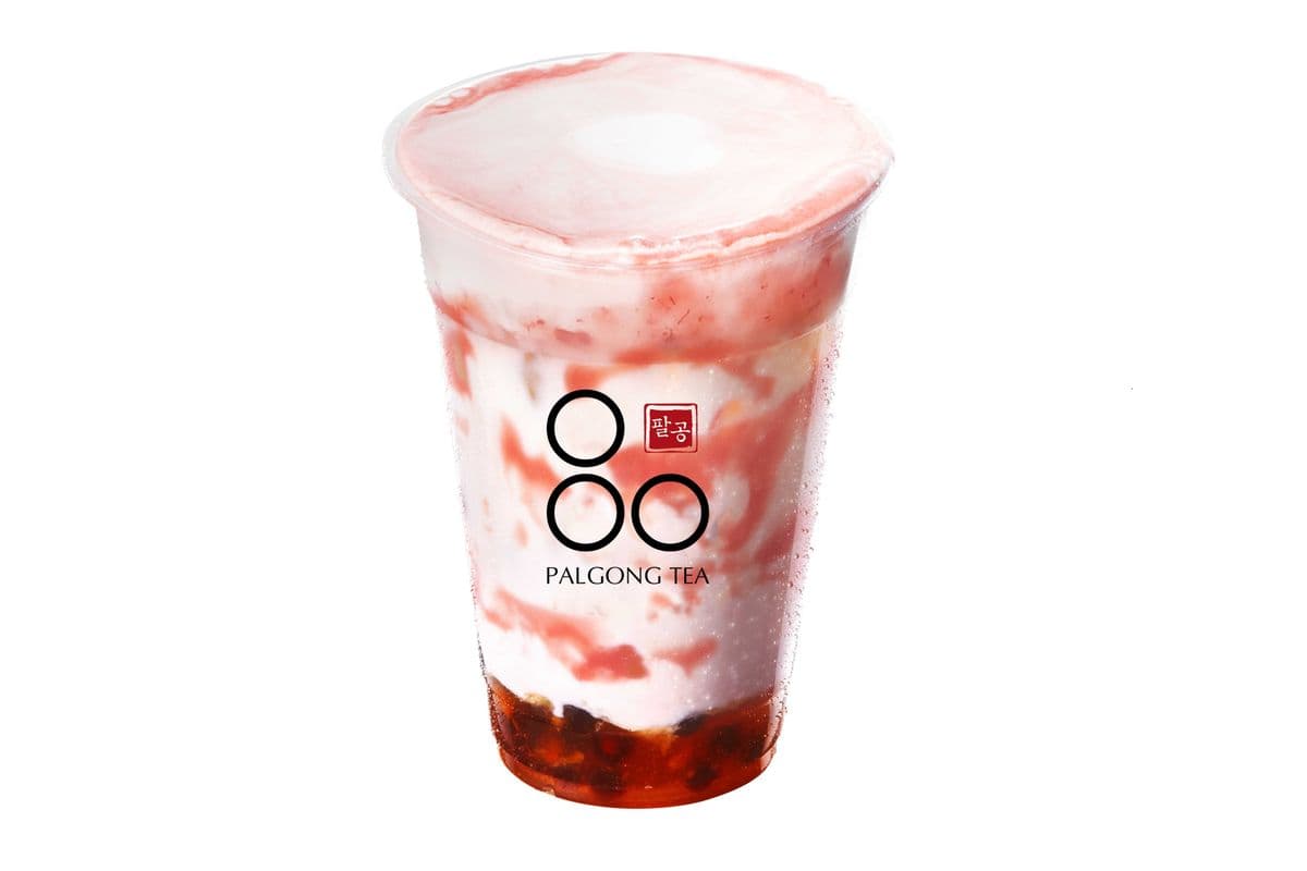 Strawberry Cheesecake Milk Tea