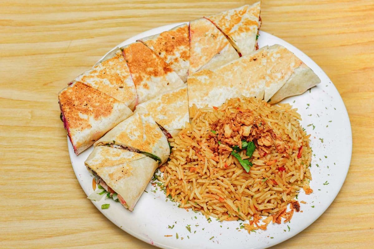 Super Saj Wrap Platter (Beef)