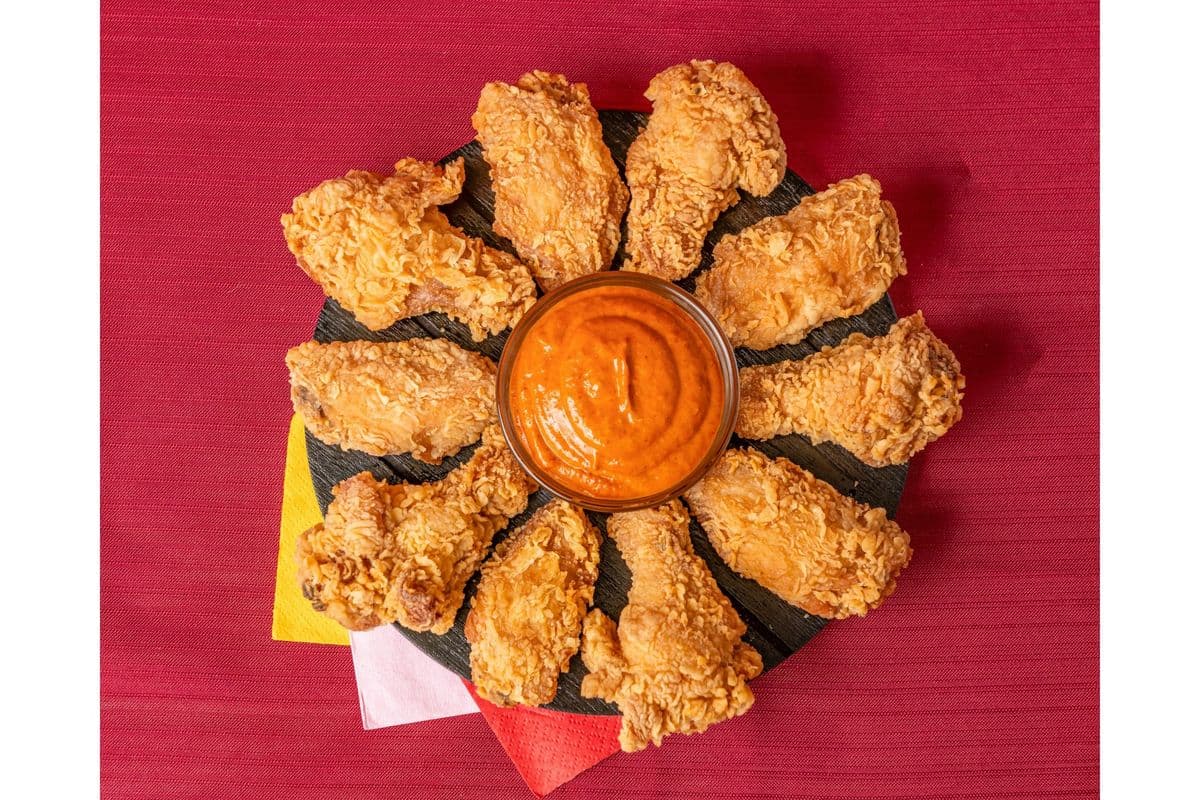 10 Pcs Fried Wings