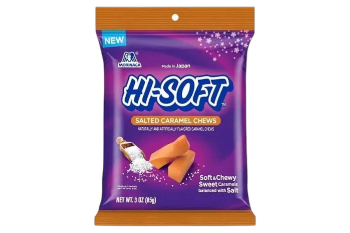 Hi-Soft Salted Caramel Chews (85g) (130 Cal)