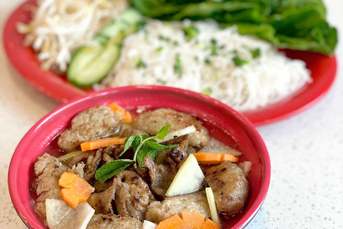 WR1. Bun Cha (Hanoi-Style) Platter