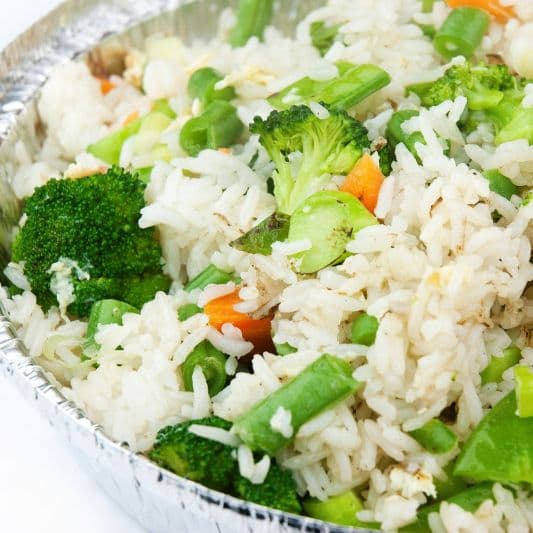 7. Veggie Fried Rice