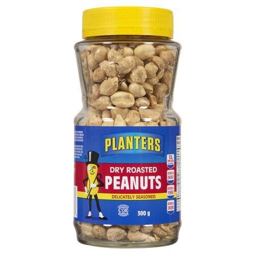 Planters Dry Roasted Peanuts Jar 300g