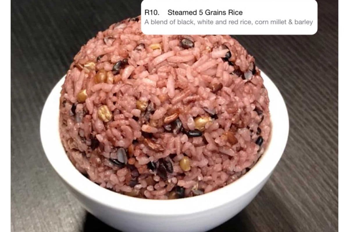 R10. Steamed Five Grains Rice