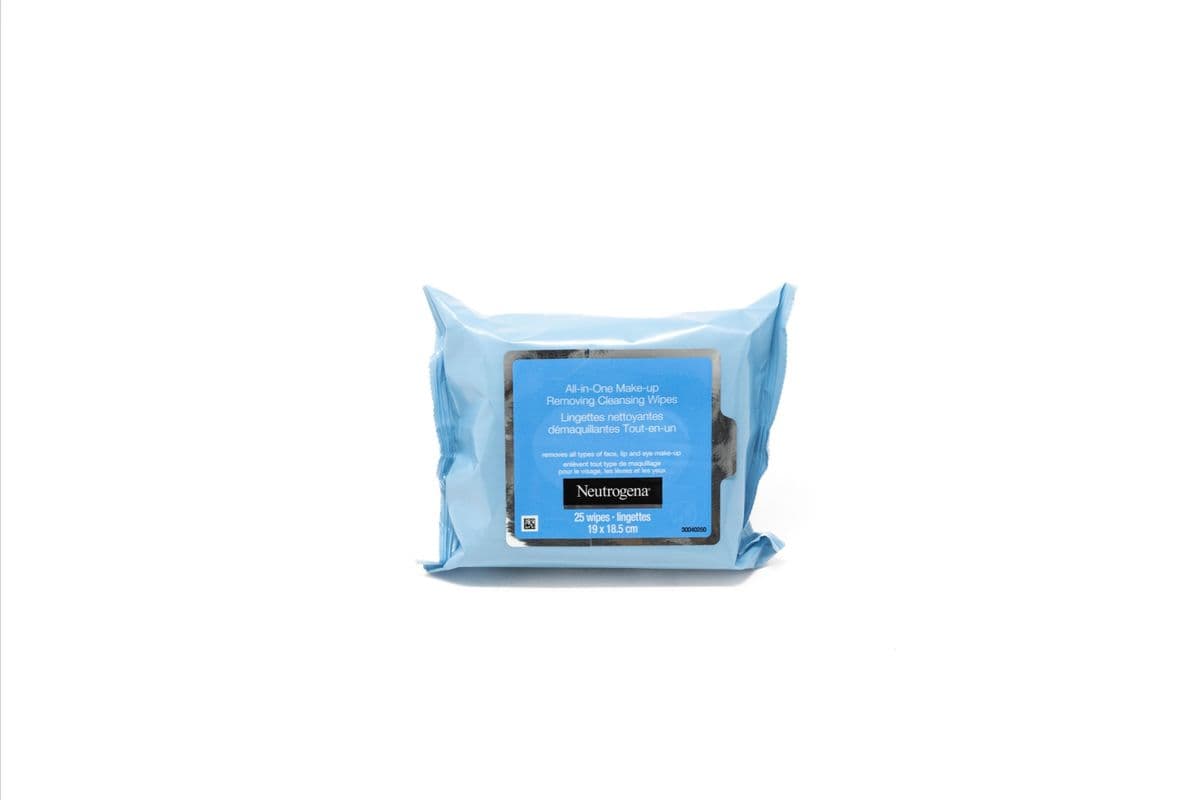 Neutrogena All-in-One Makeup Removing Cleansing Wipes (25 Wipes)