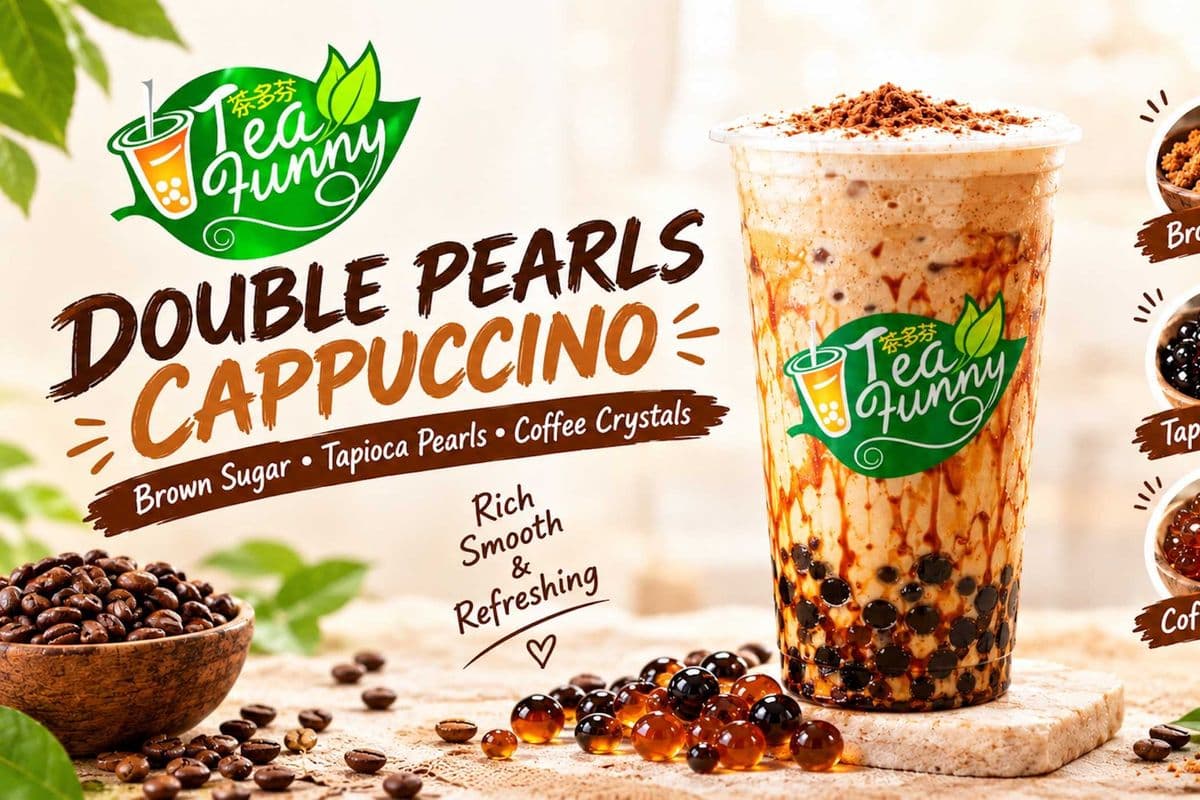 Double Pearls Cappuccino