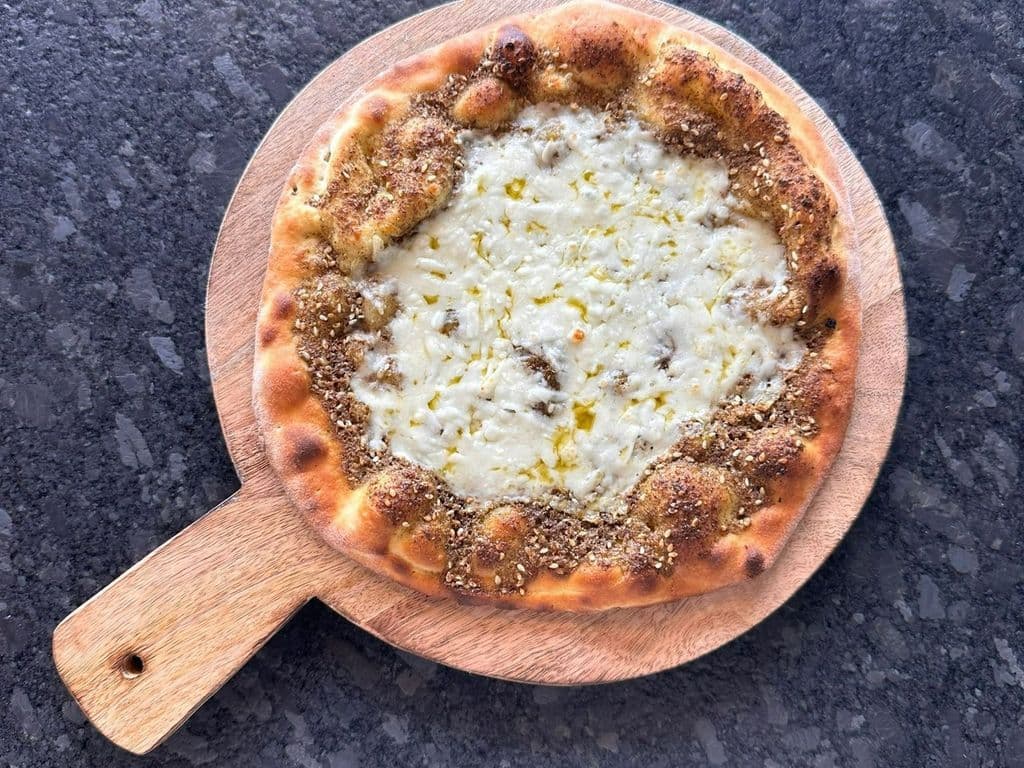Cheese Zaatar Manakish