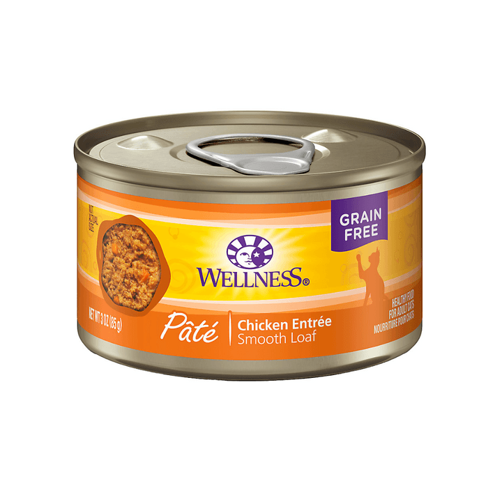 Wellness Wet Cat Food - Chicken Entree Pate Canned (3 oz)