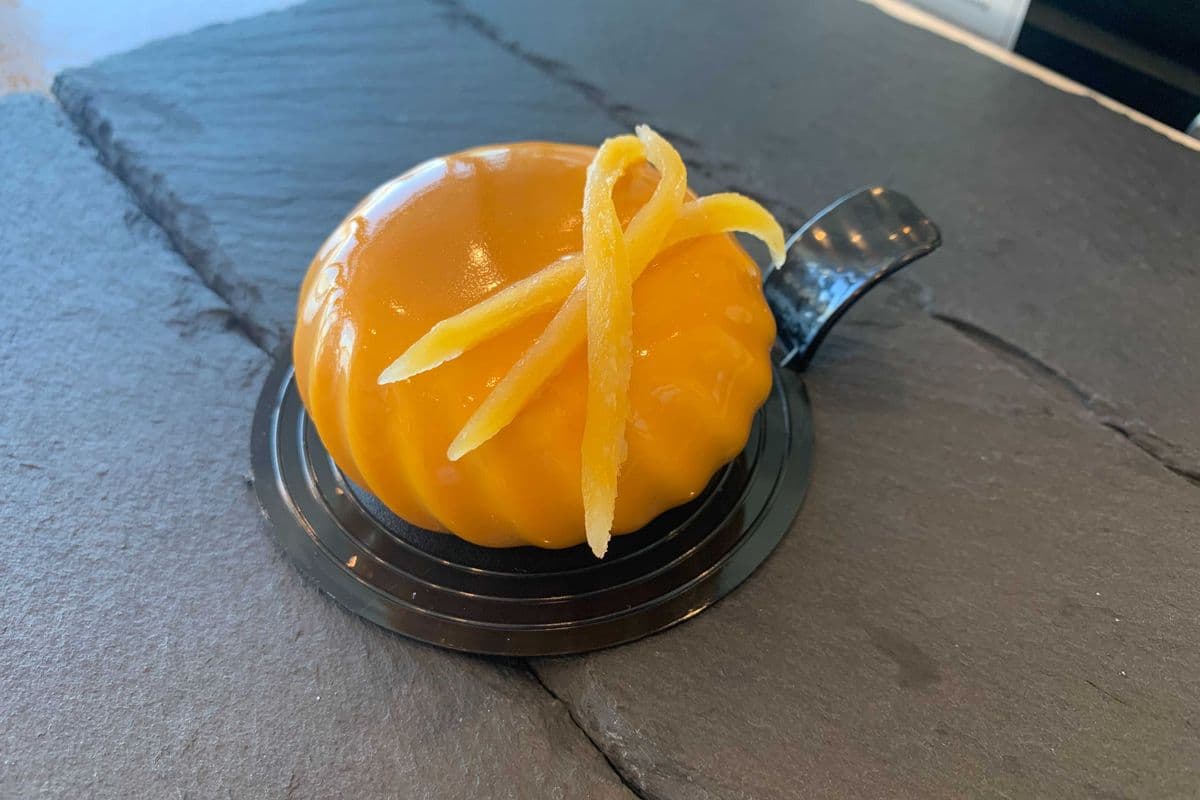 Mango-Pineapple Mousse Dessert