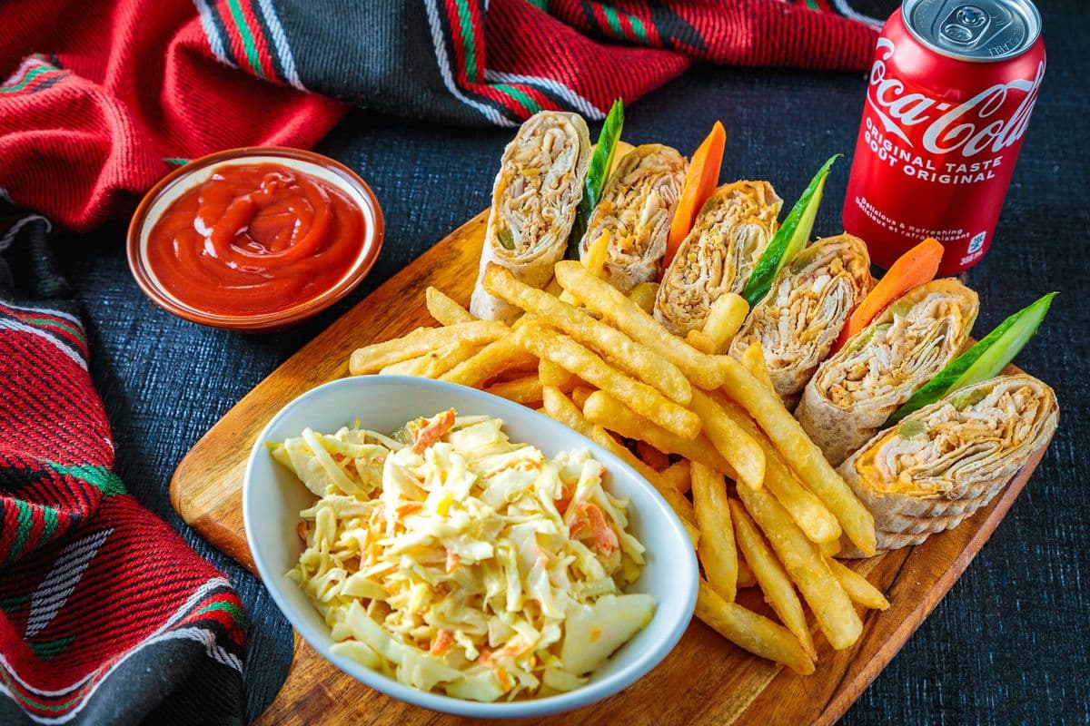 Arabi Style Chicken Wrap for Two People