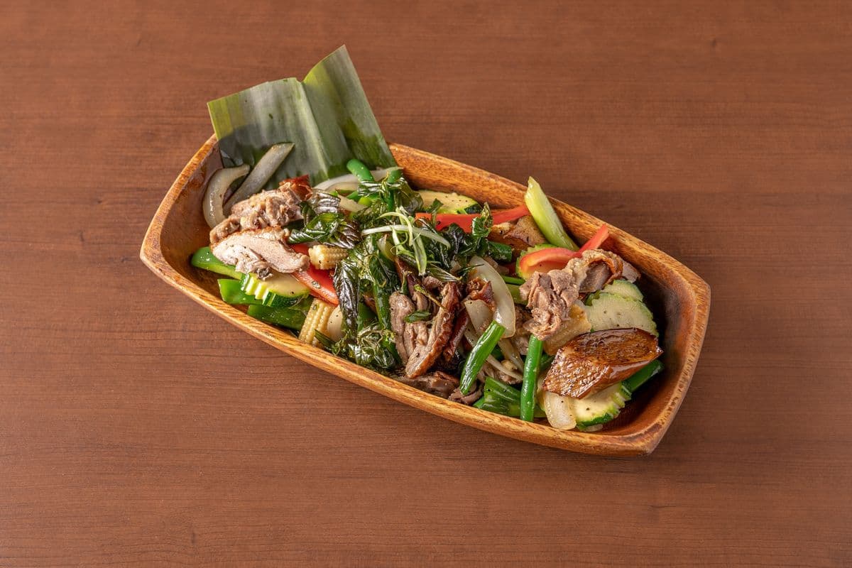 Canard sauté au basilic / Duck Sautéed with Basil
