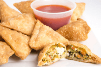 Medium Spinach and Cheese Samosa (6 pcs)