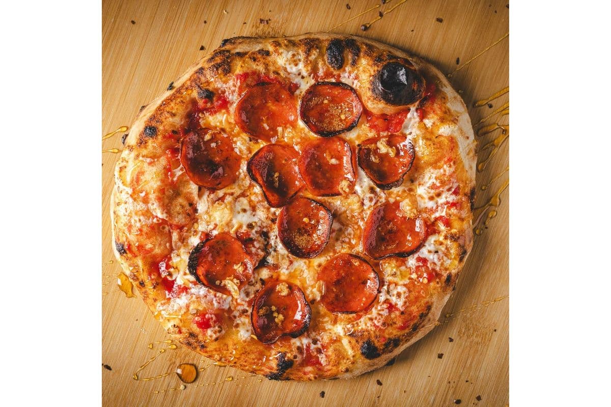 Hot Honey Pepperoni Pizza
