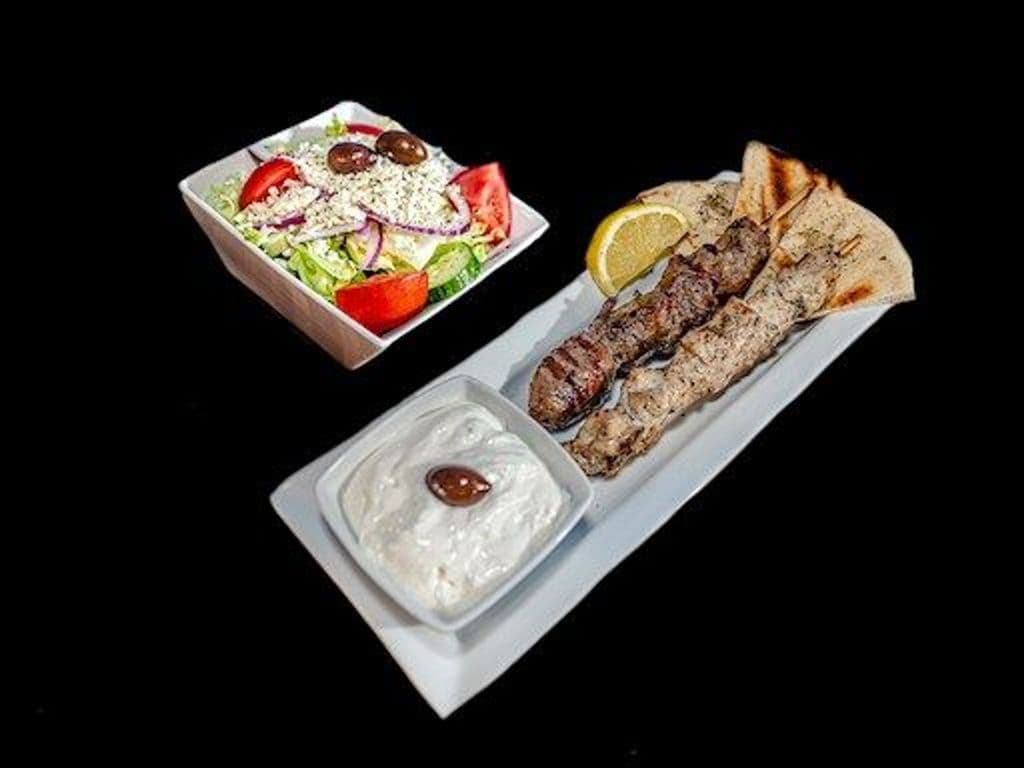 2 Sticks and Greek Salad