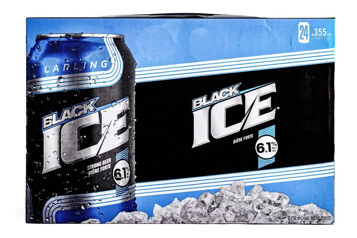 Black Ice (24 Cans) (1 x 8520ML)