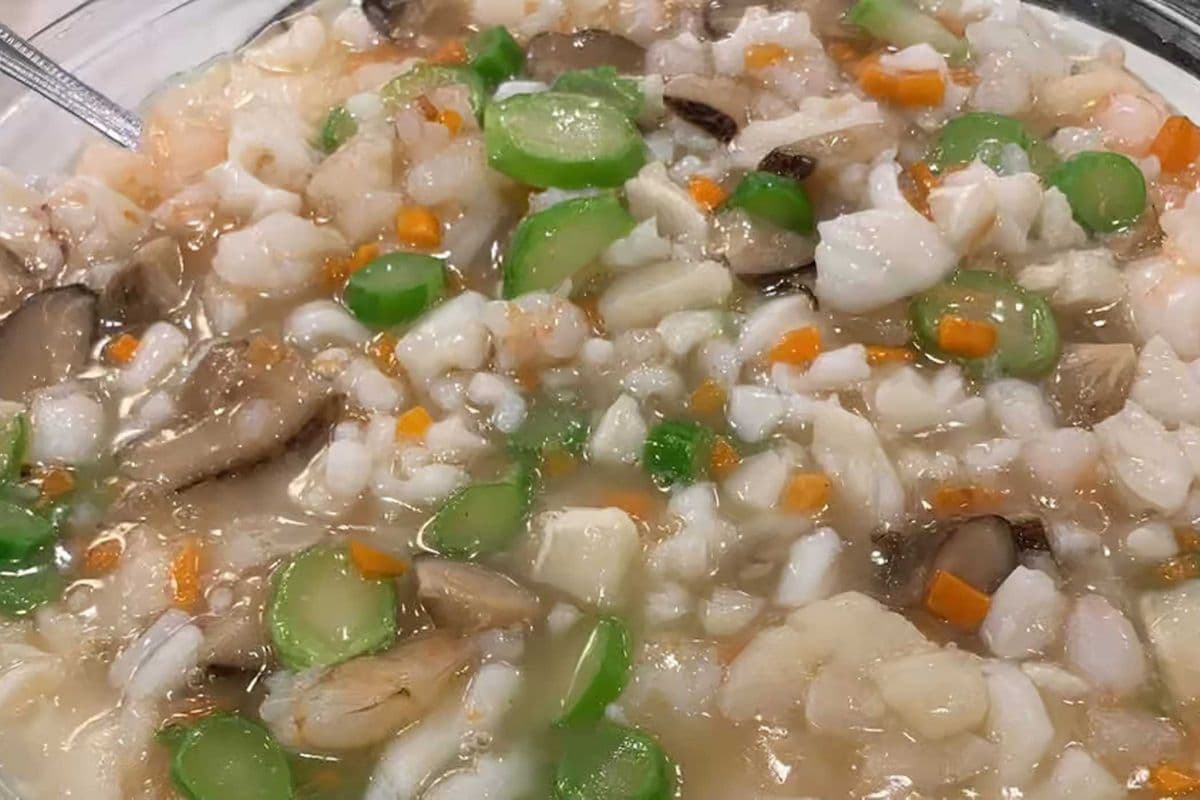 Soft Bean Curd with Seafood