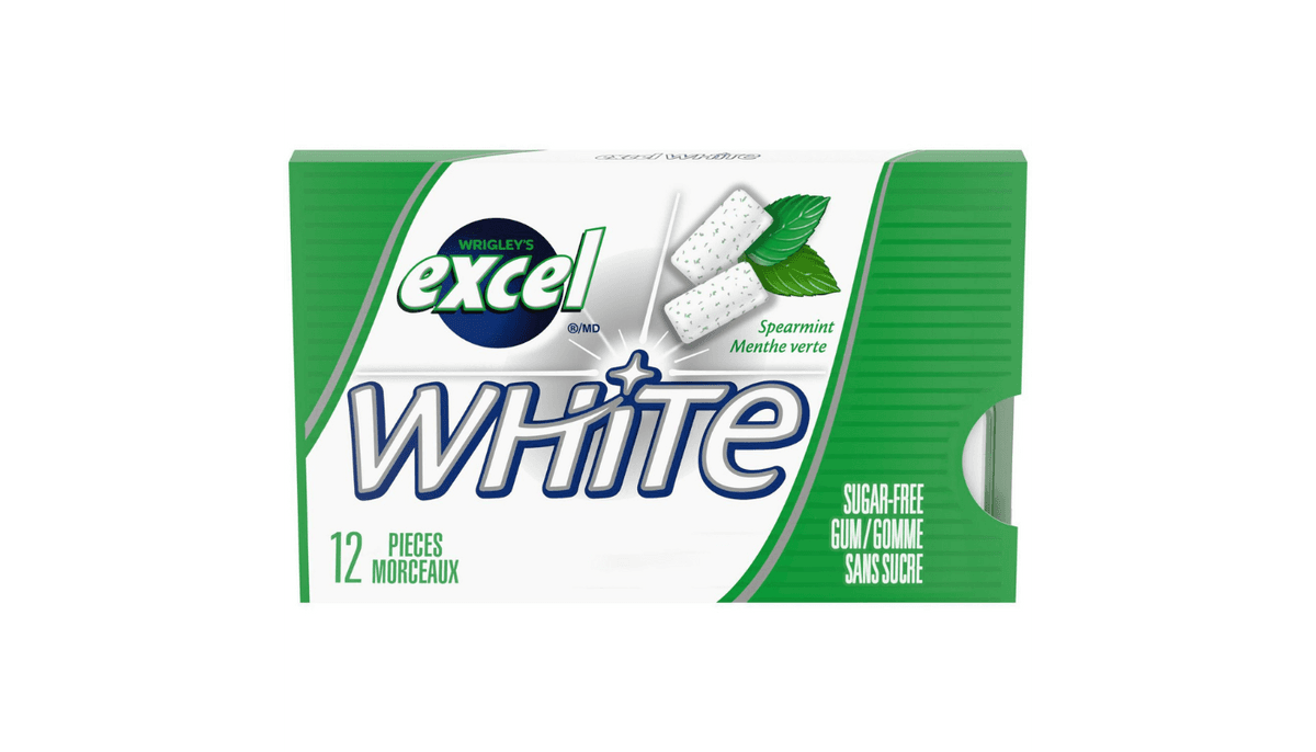 Excel White Menthe Verte / Spearmint